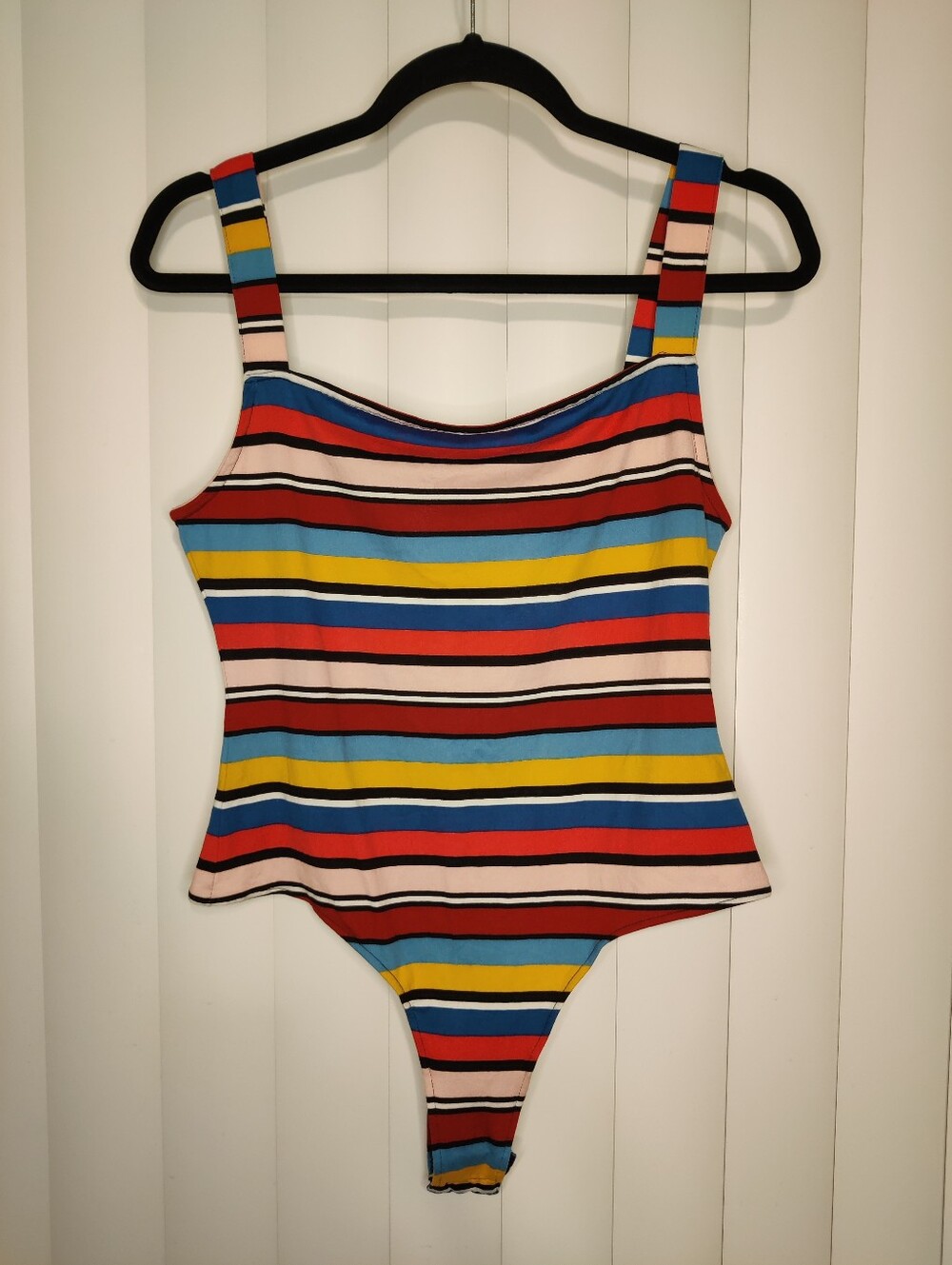 Guess Multicolor Striped Bodysuit
